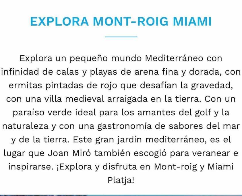 فيلا Casa Frente Al Mar En Miami Playa 2Hab المظهر الخارجي الصورة